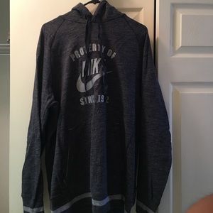 Grey NIKE hoodie